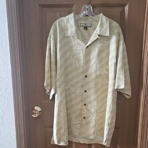 Tommy Bahama Cream Silk Shirt